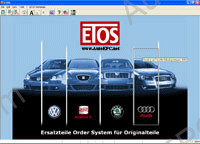 Audi, VW, Skoda, Seat Etos, original spare parts catalog Audi, Vw, Skoda, Seat