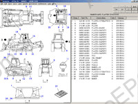 Komatsu Linkone, spare parts catalogue for Komatsu Bulldozer, Excavators, Graders, Engines, Wheel Loaders, Dump Trucks Komatsu