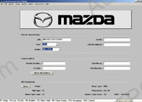 Mazda Canada electronic spare parts and accessories catalogue all models Mazda, canada market only