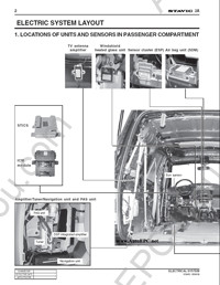 Ssang Yong Rodius, Stavic Service Manual, Workshop Manual, Repair Manual, Electrical Wiring Diagrams, Owner Manual