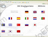 BMW WDS 12.0 wiring diagram system: electrical wiring diagrams, pin assignments, component locations, connector views, functional descriptions, measuring devices, desired values