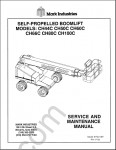 Mark Lift spare parts catalogue, parts manual, service manual, repair manual, maintenance, operators manuals, presented Mark Self-Propelled Knuckle Boom / Aeria Lift, Mark Scissor Lift