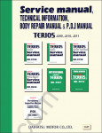 Daihatsu Terios repair manual, service manual, maintenance, automatic transmission service manual, electrical wiring diagrams