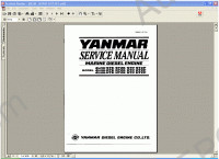 Yanmar Marine Engine 4LHA service manual, maintenance, assembly, disassembly, specifications diesel engine Yanmar