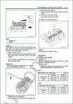 Hitachi Engine Manual 4HK1, 6HK1 (Isuzu) Service manual, assembly, dissassembly, specification for Hitachi Diesel Engine 4HK1, 6HK1