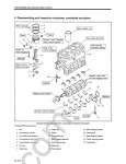 MITSUBISHI D04FD-TAA Diesel Engine Service manual, maintenance and adjustment procedures, reassembly Mitsubishi D04FD-TAA Diesel Engine