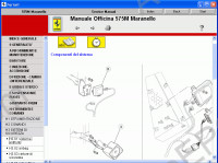 Ferrari 575M Maranello 2002-> spare parts catalogue, service manual, service time schedule, electrical system, diagnostic help Ferrari 575M Maranello