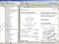 Perkins SPI2 electronic spare parts catalogue contains service and parts infrmation Perkins