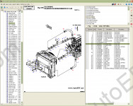 Daewoo DHI Daios Doosan Infracore electronic spare parts catalogue construction machine Daewoo, forestery machine