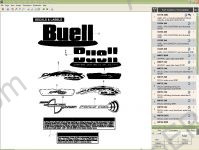 Harley-Davidson, Buell PartSmart elecronic spare parts and accessories catalogue motorcycles Harley-Davidson, motorcycles Buell, presents all models before 2008 year