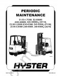 Hyster Forklift repair manuals, service manuals, electrical wiring diagrams, hydravlic diagrams, specifications, removal and disassembly, maintenance, troubleshooting