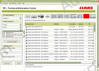 Claas WebTIC Offline 2016 repair and service documentation for agriculture equipment Claas
