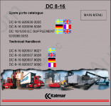 Kalmar Lift truck DC The catalogue of autospare parts of forklift of firm Kalmar.