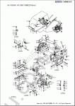 KATO SR-250SP-V (KR-25H-V3) Manual Jib H type Outrigger rough terrain crane original spare parts catalog, PDF