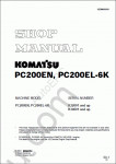 Komatsu Hydraulic Excavator PC200EN-6K, PC200EL-6K Komatsu Hydraulic Excavator PC200EN-6K, PC200EL-6K Workshop Manual