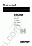 Komatsu Hydraulic Excavator PC210LC-10 Komatsu Hydraulic Excavator PC210LC-10 Shop Manuals