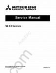 Mitsubishi Engine GE SX Controls Service manual for GE SX Controls