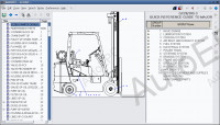 Daewoo Doosan Forklift 2013 spare parts catalog Daewoo forklift
