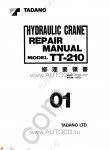 Tadano Truck Crane TT-210-1 Tadano Truck Crane TT-210-1 service manual