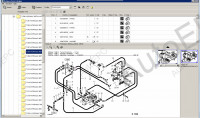 Terex Mobile Excavators HML 22,23,31,32,42 electronic spare parts identification catalogs