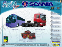 Scania OiC PARTS & Service 4-Series - spare parts catalogue for Scania lorrys, Scania buses, Scani industrial, Scania marines and etc.