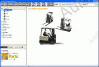 Crown Parts & Service Resource Tool spare parts catalog and service manuals for Crown forklifts