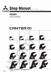 FUSO Canter (EURO 3) FB631, FB641, FE531, FE649, FE659, Engine 4M42T, For Europe service manual for FUSO Canter FB631, FB641, FE531, FE649, FE659 (EURO 3) 4M42T Engine