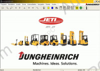 JETI ForkLift (Jungheinrich Fork Lifts) v4.32 RUS spare parts catalog and service information for Jungheinrich Fork Lifts