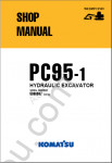 Komatsu CSS Service Construction - Crawler Excavators PC95-1 - PC270LL-7, JBP100 - JPB960 workshop manuals for Komatsu Crawler Excavators PC95-1 - PC270LL-7, JBP100 - JPB960