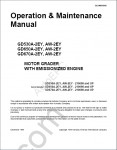 Komatsu CSS Service Construction - Motor Graders workshop manuals for Komatsu Motor Graders