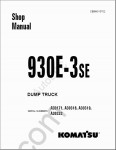 Komatsu CSS Service Mining - Rigid Dump Trucks, Motor Graders workshop manuals for Komatsu CSS Service Motor Graders, Komatsu CSS Service Rigid Dump Trucks
