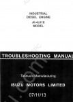Isuzu Engine 4JJ1 models (CASE CX135SR, CX160B) workshop manual for Isuzu Industrial Diesel Engine 4JJ1 models