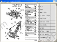 Sumitomo Crawler Cranes electronic spare parts catalog for Sumitomo crawler cranes