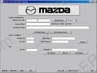 Mazda Canada original spare parts catalog for Mazda automobile and MAZDA minibuses with the left rudder.