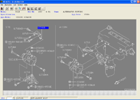 Spare parts catalogue Nissan