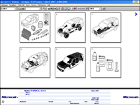 Electronic spare parts catalogue Land Rover