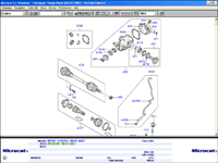 Electronic spare parts catalogue Land Rover