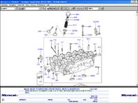 Electronic spare parts catalogue Land Rover