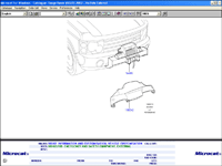Electronic spare parts catalogue Land Rover