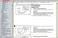 Toyota Hiace repair manual, service information library, new car features, electrical wiring diagrams, body repair manual