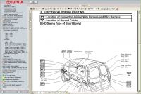 Toyota Hiace repair manual, service information library, new car features, electrical wiring diagrams, body repair manual