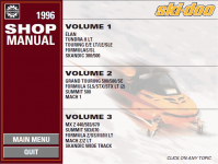 Bombardier Ski-Doo 1996-1997 spare parts catalog BRP Ski Doo, repair manual, maintenance, wiring diagrams, specifications