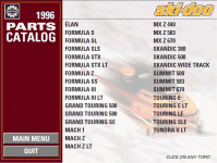 Bombardier Ski-Doo 1996-1997 spare parts catalog BRP Ski Doo, repair manual, maintenance, wiring diagrams, specifications