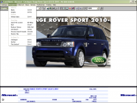 Land Rover 2010 spare parts catalog Land Rover (Defender, Range Rover, Freelander, Range Rover Sport, and etc) all models aviable, price included