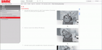 Same SDF e-Parts spare parts catalog, workshop service manual, wiring diagram, maintenance agriculture equipment Same