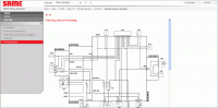 Same SDF e-Parts spare parts catalog, workshop service manual, wiring diagram, maintenance agriculture equipment Same