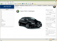 Fiat, Fiat Commercial, Lancia,  Abarth, Alfa Romeo ePER electronic spare parts catalogue