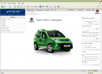 Fiat, Fiat Commercial, Lancia,  Abarth, Alfa Romeo ePER electronic spare parts catalogue