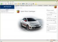 Fiat, Fiat Commercial, Lancia,  Abarth, Alfa Romeo ePER electronic spare parts catalogue