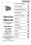 JCB Service Manuals, JCB Repair Manuals, Workshop Manuals